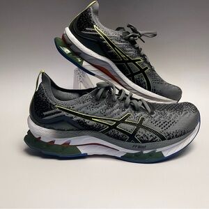 Size 9.5 - ASICS Kinsei Blast Sheet Rock Glow Yellow